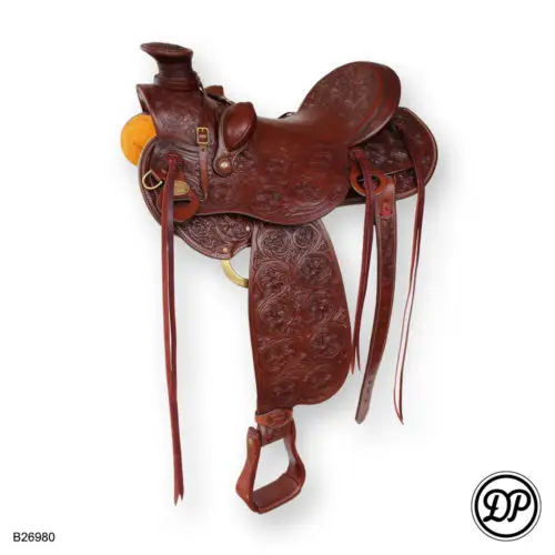 Kay Wienrich Buckaroo Wade Sattel Buckaroo Arbeitssattel Westernsattel Sattlerei Deuber & Partner